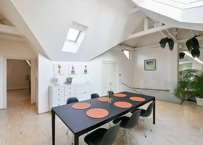 公寓 Eclectic Loft With Terrace *
